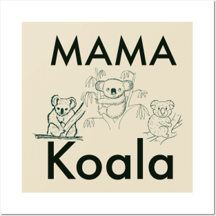 Mama Koala Posters and Art